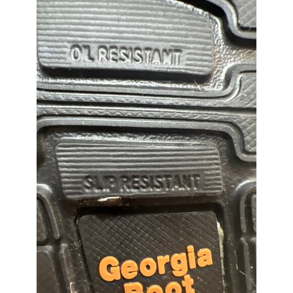 Georgia Boot Steel Toe Waterproof Slip/Oil Resistant Work Boots Mens Size 10.5W - Picture 12 of 13